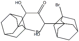 1-Bromo-3-adamantyl(hydroxymethyl) ketone Structure