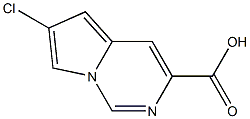6-chloropyrrolo[1,2-c]pyrimidine-3-carboxylic acid Structure