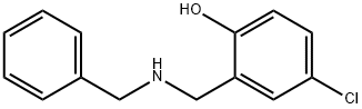 2-[(benzylamino)methyl]-4-chlorophenol 구조식 이미지