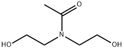 N,N-Bis(2-hydroxyethyl)acetamide 구조식 이미지