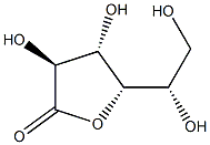 L-Glucono-1,4-lactone 구조식 이미지