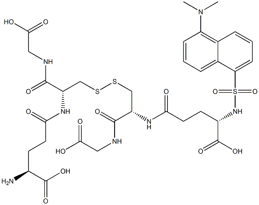 Dansyl glutathione Structure