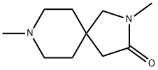 2,8-Diazaspiro[4.5]decan-3-one, 2,8-dimethyl- Structure