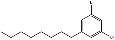 1,3-Dibromo-5-n-octylbenzene Structure