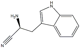 (L)-tryptophanonitrile Structure