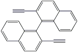 2,2'-diethynyl-1,1'-binaphthalene 구조식 이미지