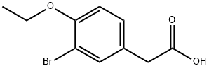 2-(3-BROMO-4-ETHOXYPHENYL)ACETIC ACID Structure