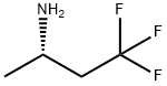 2-Butanamine, 4,4,4-trifluoro-, (2S)- Structure