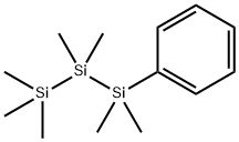 Trisilane, 1,1,1,2,2,3,3-heptamethyl-3-phenyl- Structure