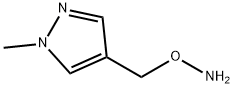 O-[(1-methyl-1H-pyrazol-4-yl)methyl]hydroxylamine 구조식 이미지