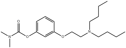 Carbamic acid, dimethyl-, 3-[2-(dibutylamino)ethoxy]phenyl ester (9CI) Structure