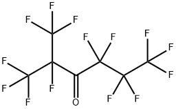 3-Hexanone,1,1,1,2,4,4,5,5,6,6,6-undecafluoro-2-(trifluoromethyl)- Structure