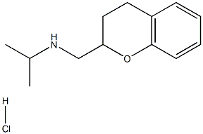 Chroman-2-ylmethyl-isopropyl-amine hydrochloride Structure