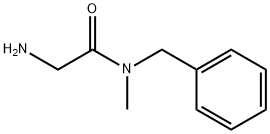 2-amino-N-benzyl-N-methylacetamide Structure