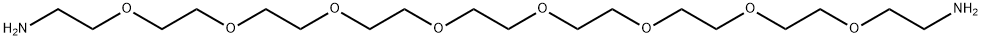 3,6,9,12,15,18,21,24-Octaoxahexacosane-1,26-diamine Structure