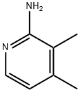 3,4-Dimethyl-2-pyridinamine Structure