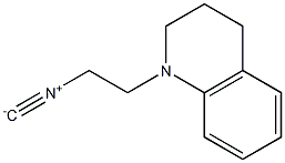 Quinoline, 1,2,3,4-tetrahydro-1-(2-isocyanoethyl)- Structure