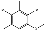 2,4-DIBROMO-1-METHOXY-3,5-DIMETHYLBENZENE Structure