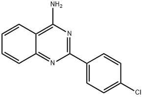 4-Amino-2-(4-chlorophenyl)quinazoline 구조식 이미지