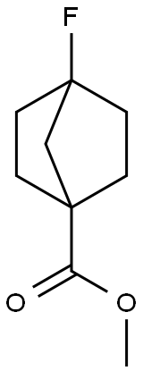 methyl 4-fluorobicyclo[2.2.1]heptane-1-carboxylate 구조식 이미지