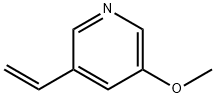 3-Ethenyl-5-methoxypyridine 구조식 이미지