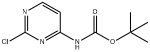 tert-butyl N-(2-chloropyrimidin-4-yl)carbamate Structure