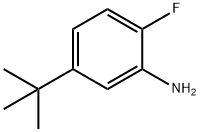 Benzenamine, 5-(1,1-dimethylethyl)-2-fluoro- Structure