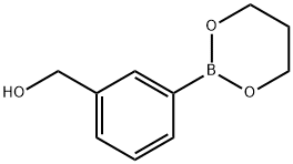 (3-(1,3,2-dioxaborinan-2-yl)phenyl)methanol Structure