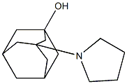 3-pyrrolidin-1-yladamantan-1-ol 구조식 이미지