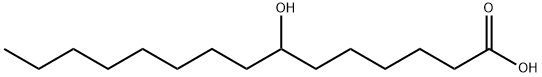 7-Hydroxypentadecanoic acid 구조식 이미지