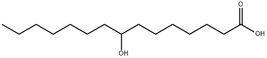 8-Hydroxypentadecanoic acid 구조식 이미지