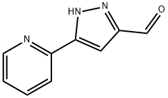 3-(pyridin-2-yl)-1H-pyrazole-5-carbaldehyde Structure