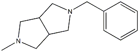 2-benzyl-5-methyloctahydropyrrolo[3,4-c]pyrrole Structure