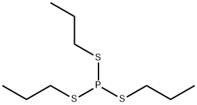 Phosphorotrithious acid, tripropyl ester Structure