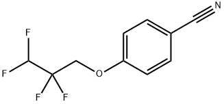 4-(2,2,3,3-tetrafluoropropoxy)benzonitrile Structure