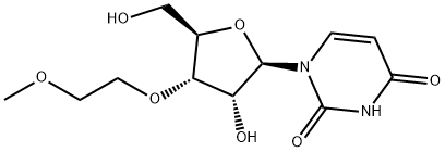 3'-O-(2-Methoxyethyl)uridine 구조식 이미지