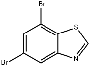 5,7-Dibromobenzo[d]thiazole, 97% Structure