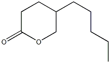 5-pentyloxan-2-one Structure