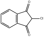 1H-Indene-1,3(2H)-dione, 2-chloro- 구조식 이미지