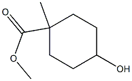 methyl (1s,4s)-4-hydroxy-1-methylcyclohexane-1-carboxylate 구조식 이미지