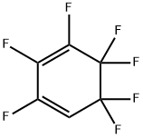 1,3-Cyclohexadiene, 1,2,3,5,5,6,6-heptafluoro- 구조식 이미지