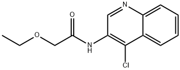 N-(4-chloroquinolin-3-yl)-2-ethoxyacetamide Structure