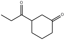 3-propionylcyclohexan-1-one Structure