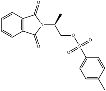 (S)-2-(1,3-dioxoisoindolin-2-yl)propyl 4-methylbenzenesulfonate Structure