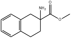 methyl 2-amino-1,2,3,4-tetrahydronaphthalene-2-carboxylate Structure