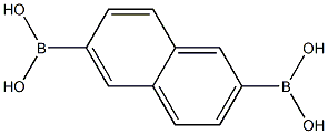 Boronic acid, 2,6-naphthalenediylbis- 구조식 이미지