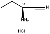 (S)-2-aminobutanenitrile hydrochloride 구조식 이미지