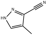 4-methyl-1H-pyrazole-3-carbonitrile 구조식 이미지