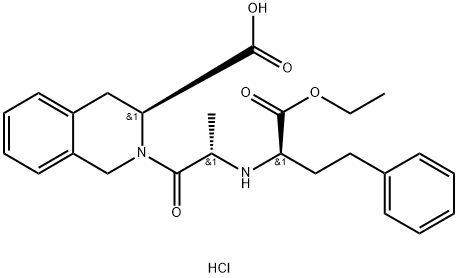 Quinapril hydrochloride EP impurity I Structure