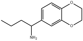 1-(2,3-dihydro-1,4-benzodioxin-6-yl)butan-1-amine Structure